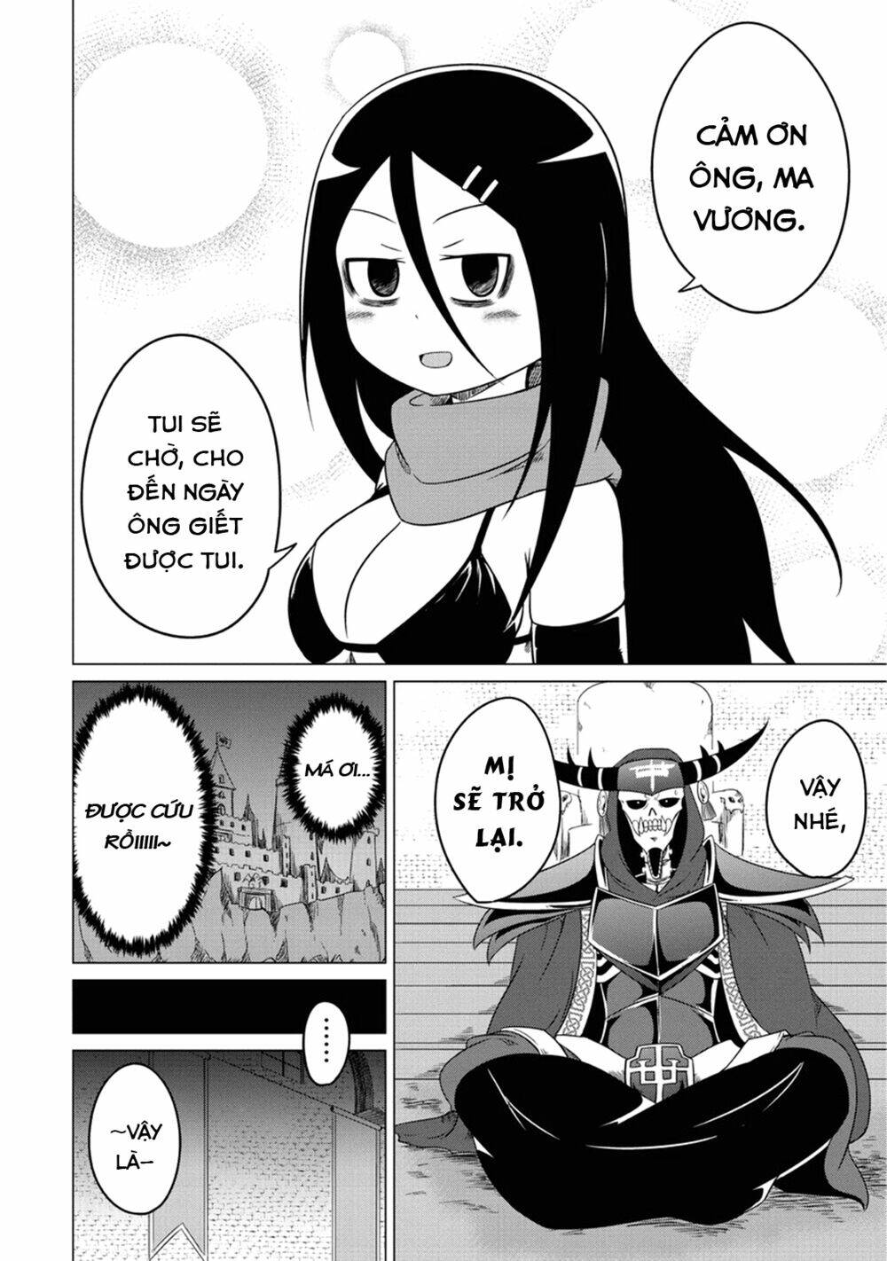 Jisatsushitai Onna Yuusha Ni Maou Ga Komarasareteimasu! Chương 1 Ảnh 24