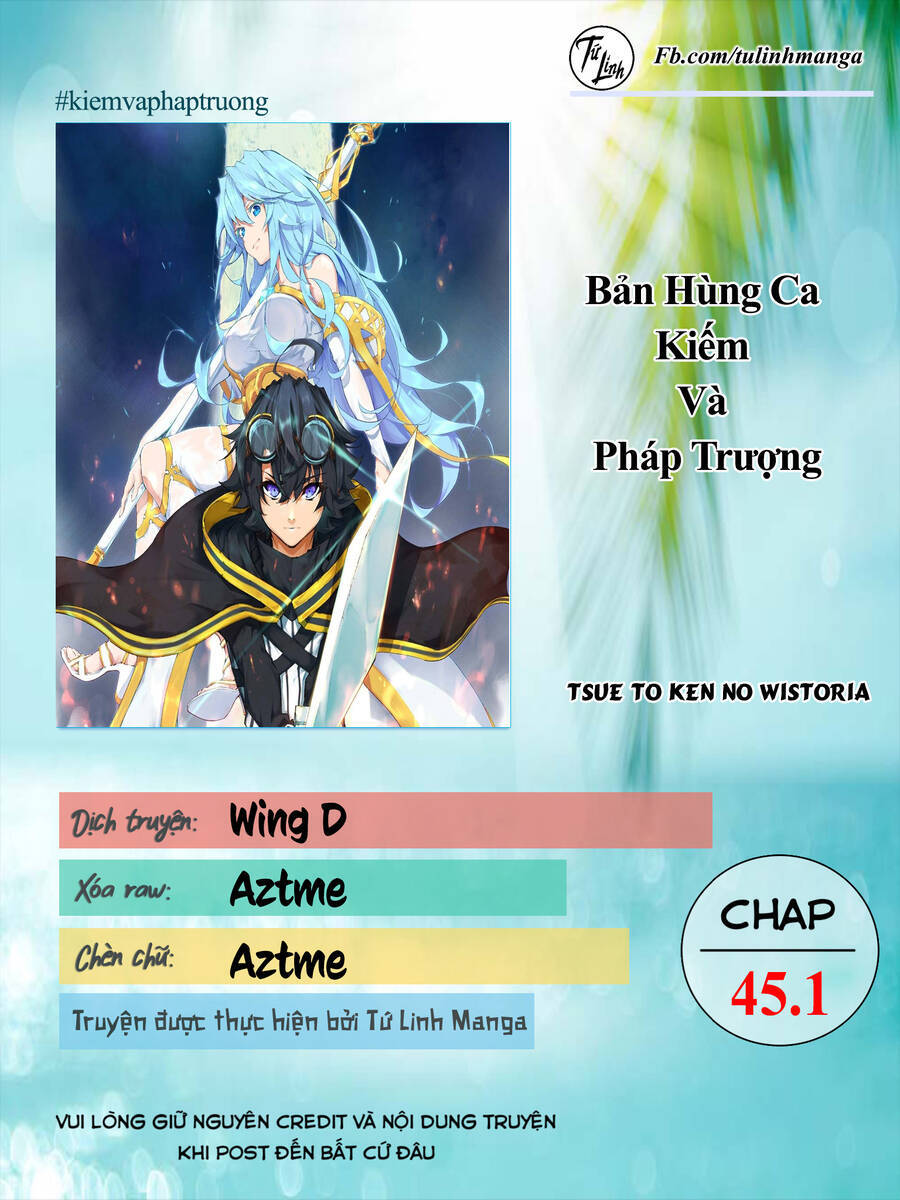 Wistoria Bản Hùng Ca Kiếm Và Pháp Trượng Chương 45.1 Ảnh 4