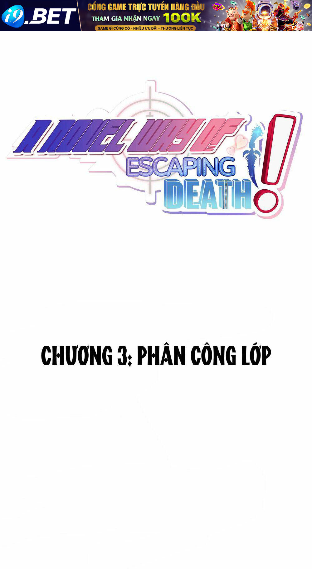 A Novel Way Of Escaping Death Chương 3 Ảnh 2