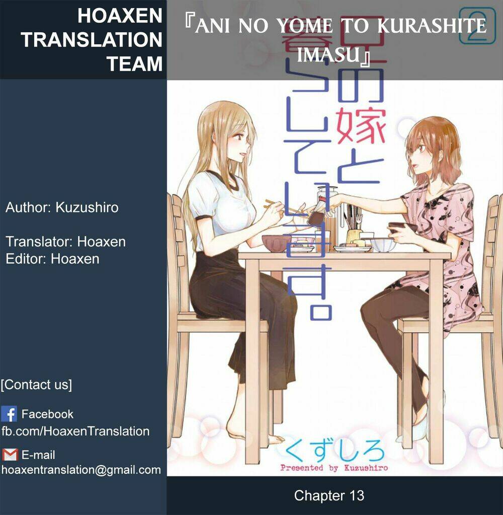 Ani No Yome To Kurashite Imasu Chương 13 Ảnh 2