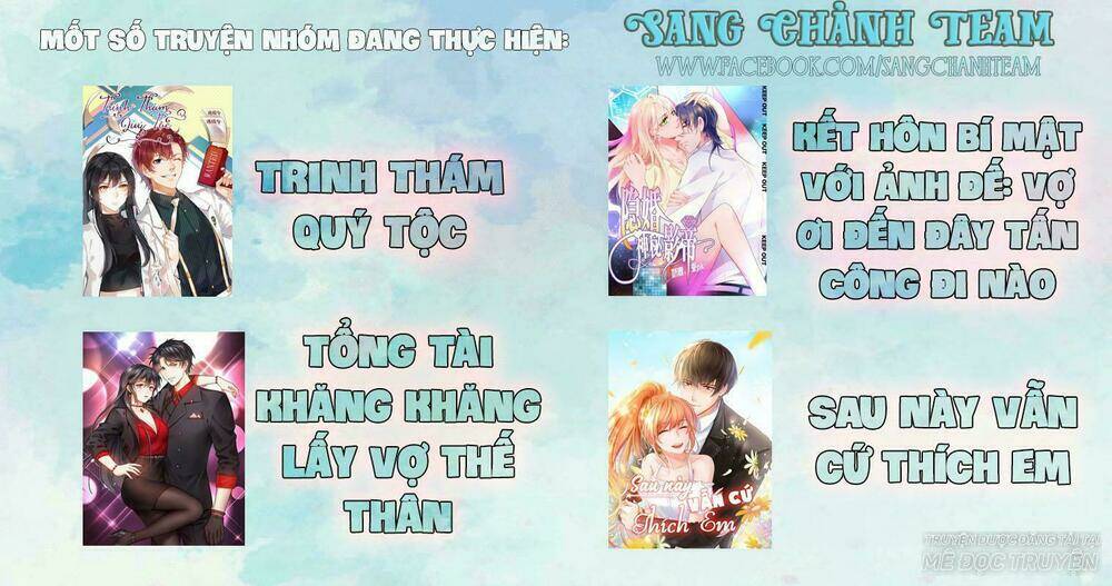 Tổng Tài Khăng Khăng Lấy Vợ Thế Thân Chương 22 Ảnh 32