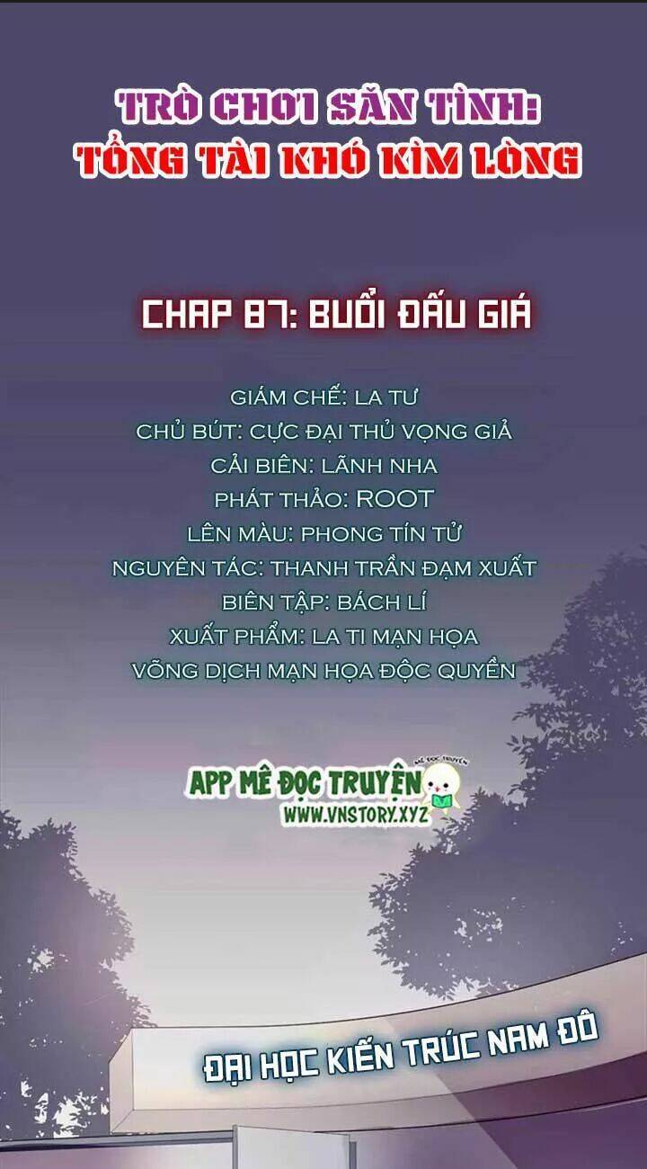 Trò Chơi Săn Tình - Tổng Tài Khó Kìm Lòng Chương 87 Ảnh 2