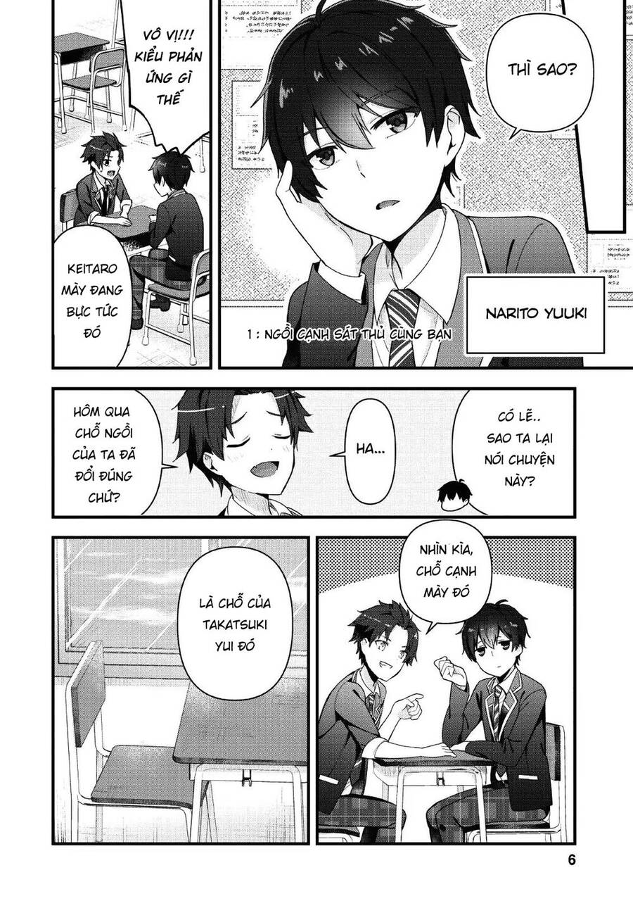 Tonari No Seki Ni Natta Bishoujo Ga Horesaseyou To Karakatte Kuru Ga Itsunomanika Kaeriuchi Ni Shite Chương 1 Ảnh 7