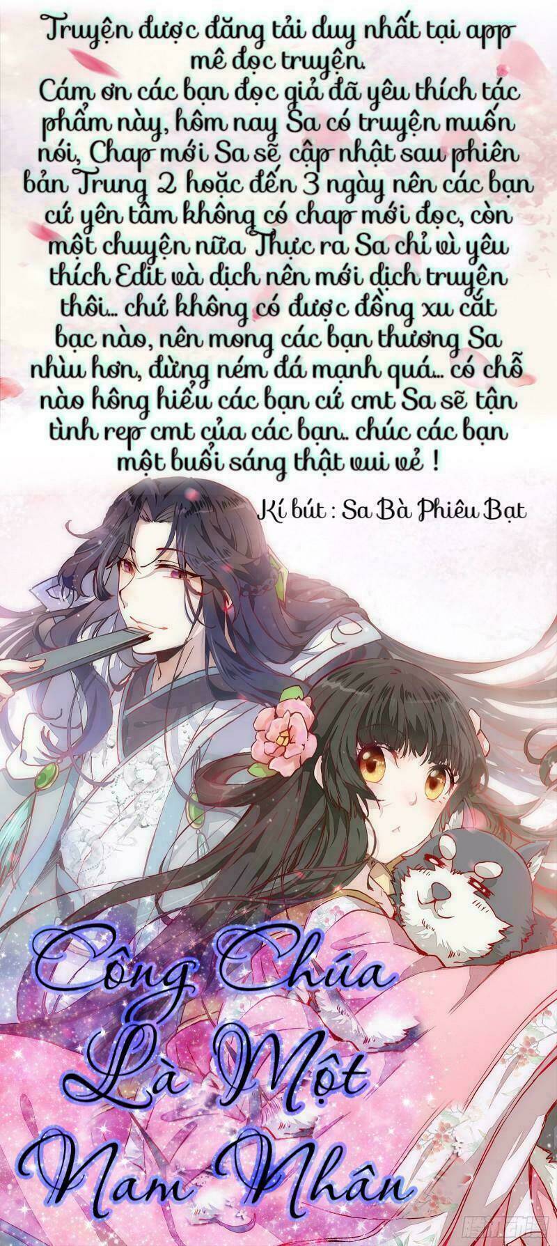 Công Chúa Là Nam Nhân Chương 8.2 Ảnh 9