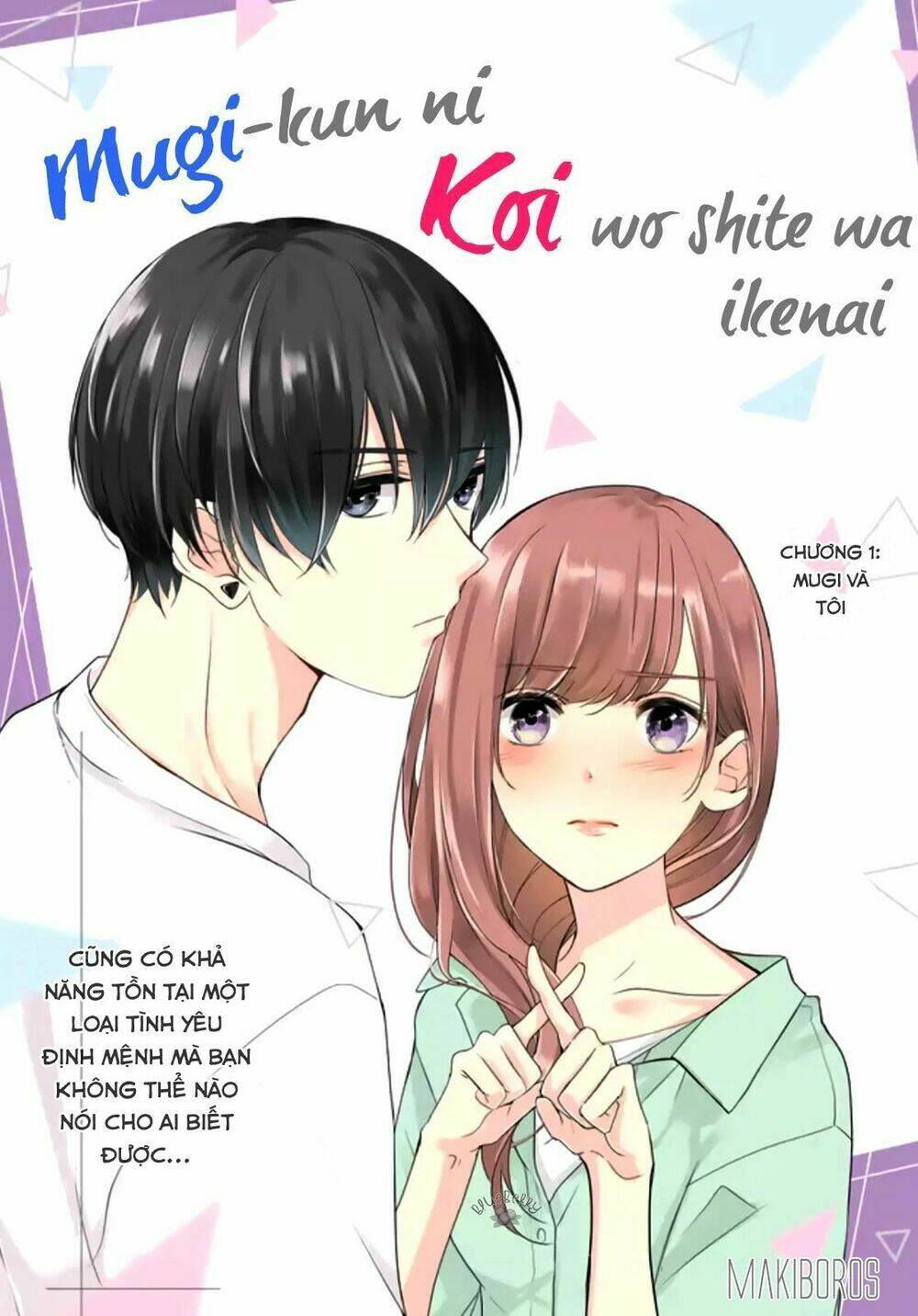 Mugi-Kun Koi Wo Shite Wa Ikenai Chương 1 Ảnh 3
