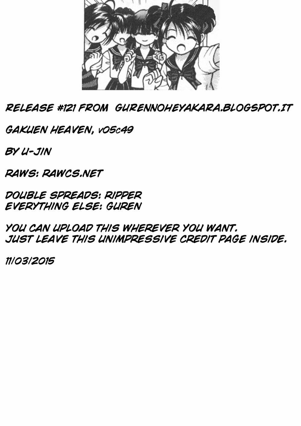Gakuen Heaven Chương 49 Ảnh 20