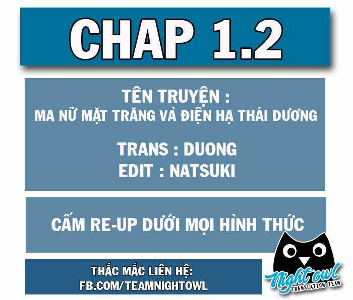 Ma Nữ Mặt Trăng Và Điện Hạ Thái Dương Chương 1.2 Ảnh 2