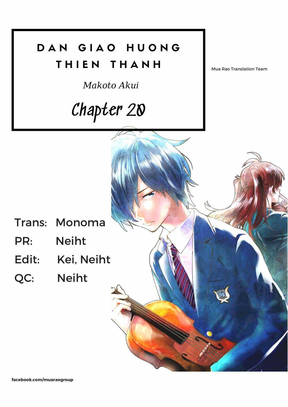 Dàn Giao Hưởng Thiên Thanh - Ao No Orchestra Chương 20 Ảnh 2