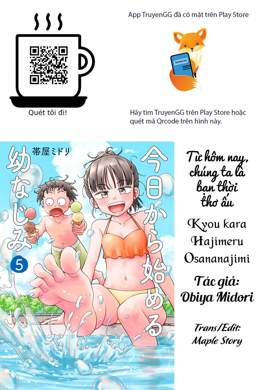 Kyou Kara Hajimeru Osananajimi Chương 33 Ảnh 2