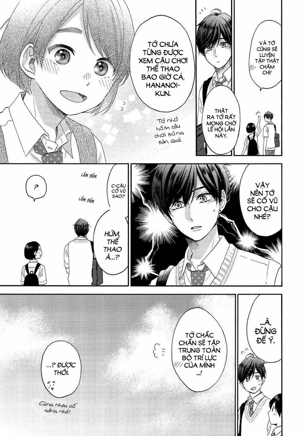 Hananoi-Kun Và Căn Bệnh Tình Yêu Chương 23 Ảnh 10