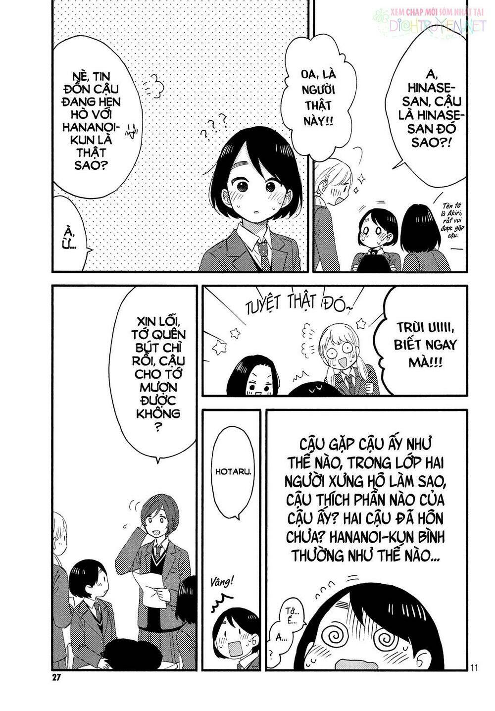 Hananoi-Kun Và Căn Bệnh Tình Yêu Chương 17 Ảnh 14