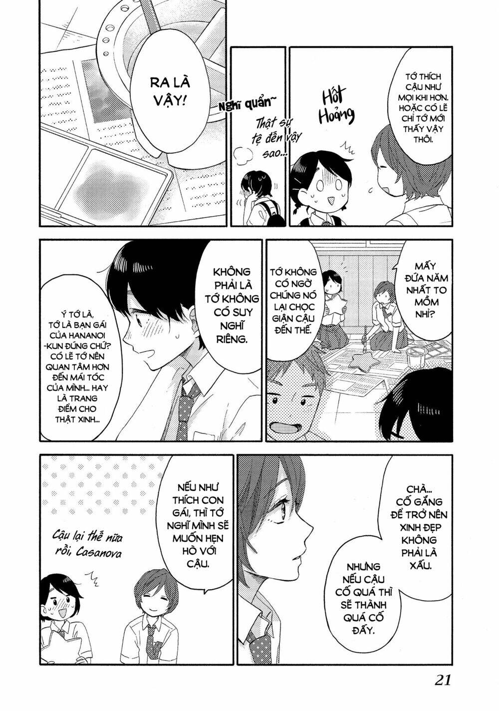 Hananoi-Kun Và Căn Bệnh Tình Yêu Chương 25 Ảnh 21