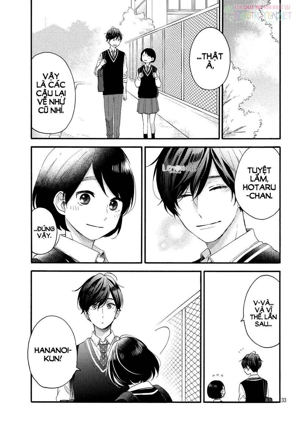 Hananoi-Kun Và Căn Bệnh Tình Yêu Chương 17 Ảnh 36