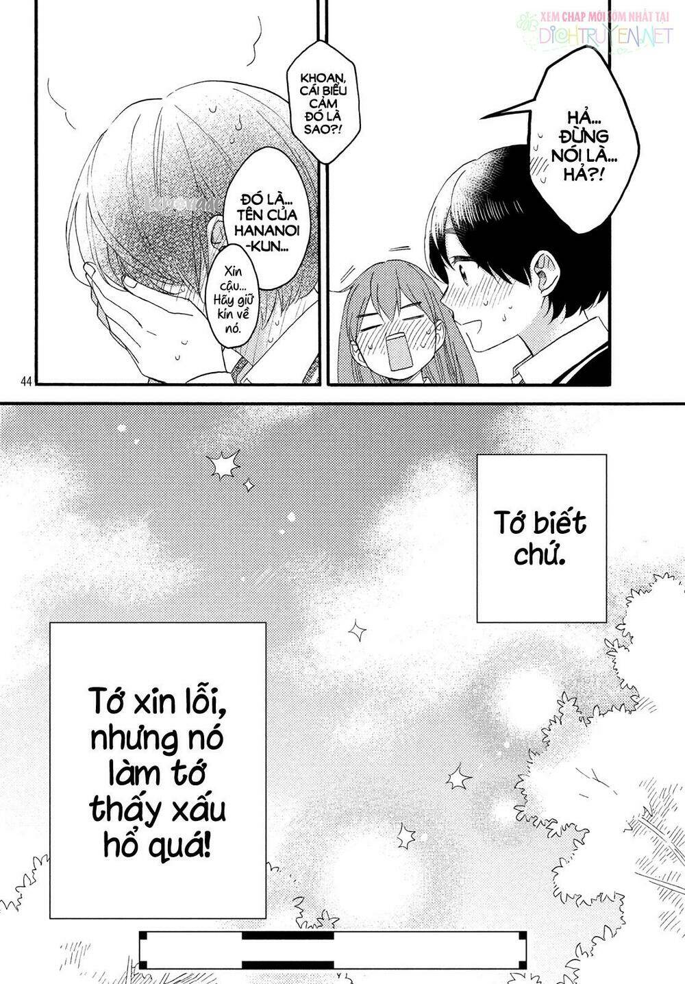 Hananoi-Kun Và Căn Bệnh Tình Yêu Chương 17 Ảnh 47