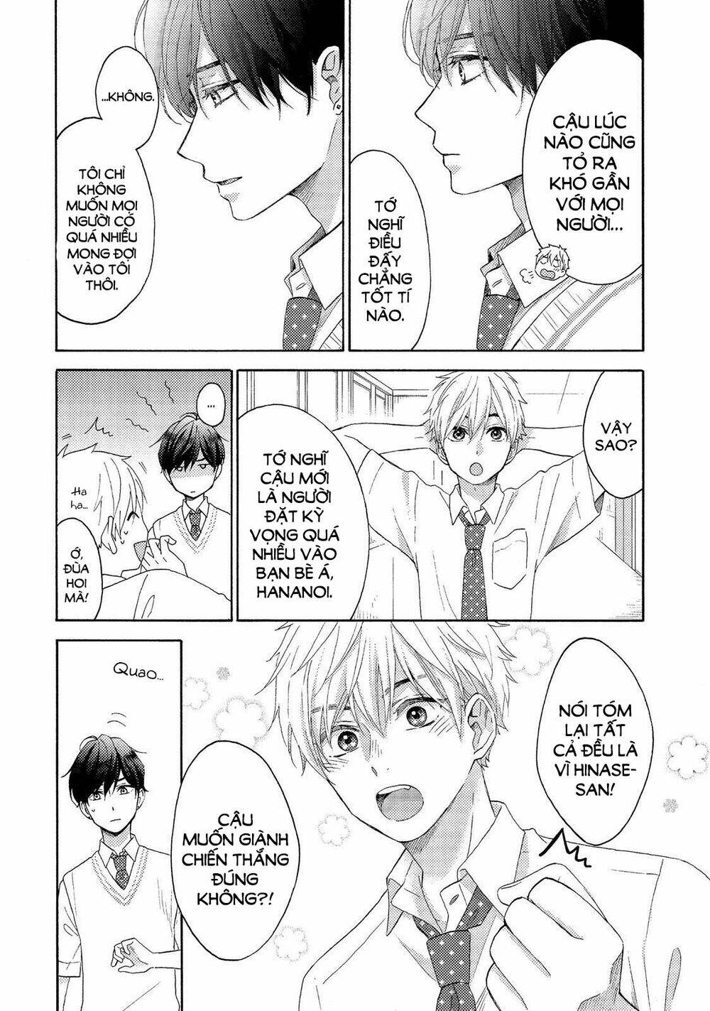 Hananoi-Kun Và Căn Bệnh Tình Yêu Chương 23 Ảnh 13