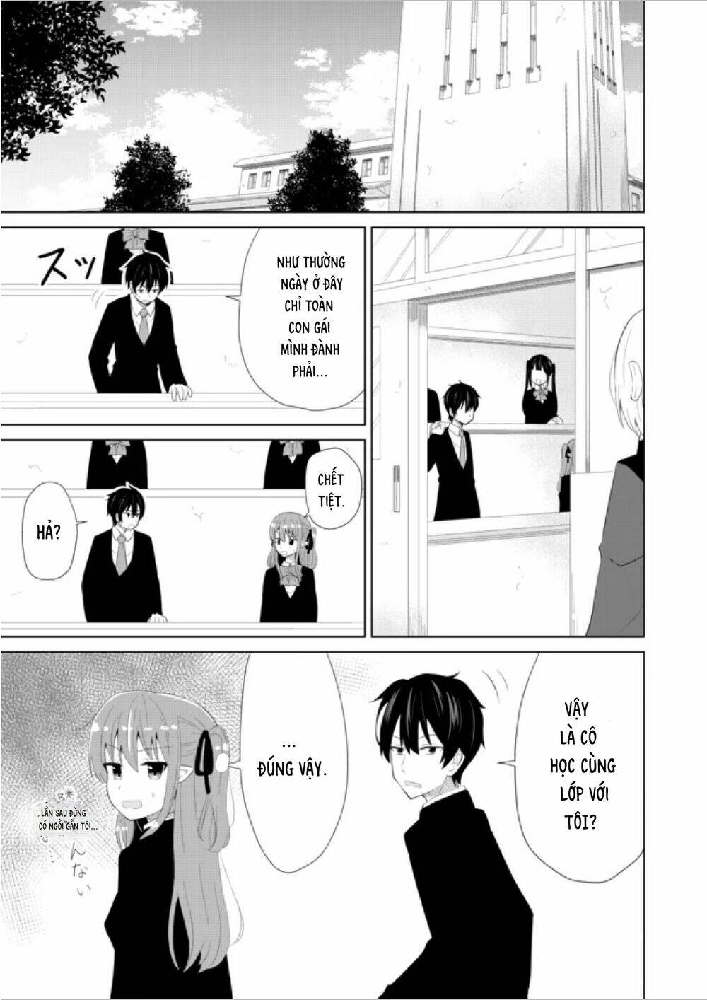 Chou Onna Kirai Na Ore Ga Isekai No Joshi-Ko Ni Ryugaku Suru Koto Ni Natta Chương 8 Ảnh 2