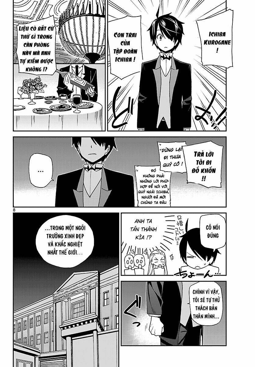 Ichiba Kurogane Wa Kasegitai Chương 1 Ảnh 9