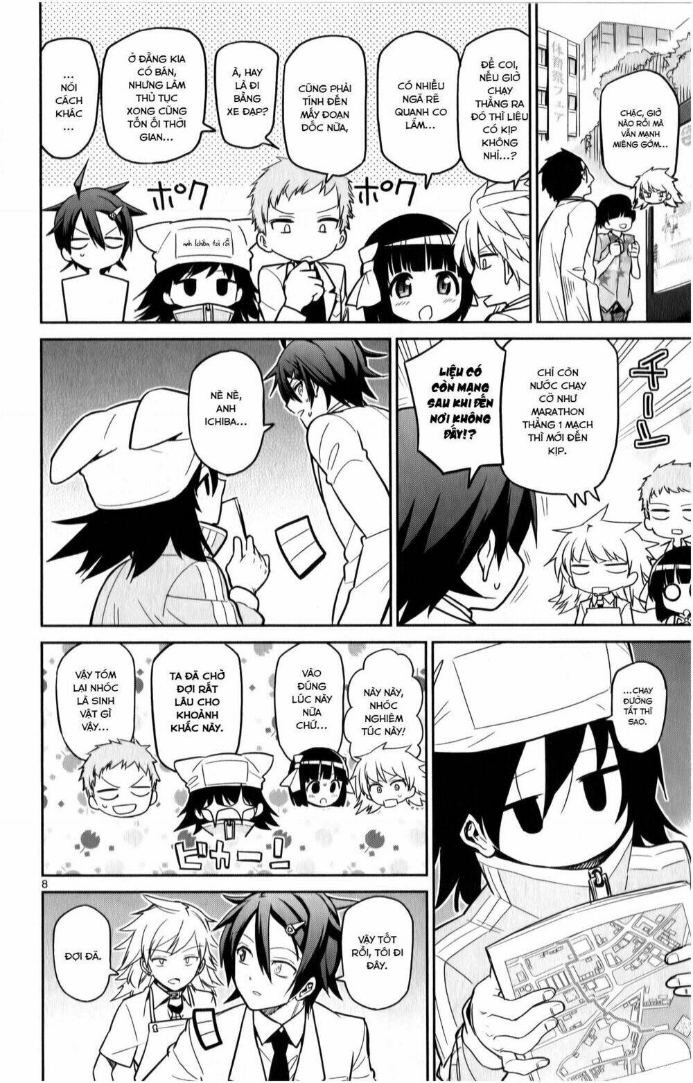 Ichiba Kurogane Wa Kasegitai Chương 18 Ảnh 9