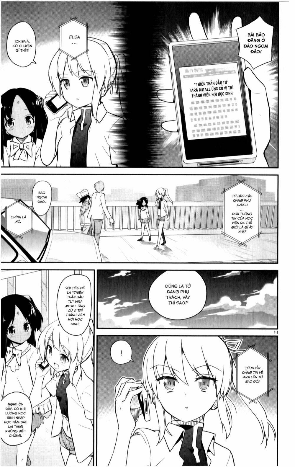 Ichiba Kurogane Wa Kasegitai Chương 16 Ảnh 12