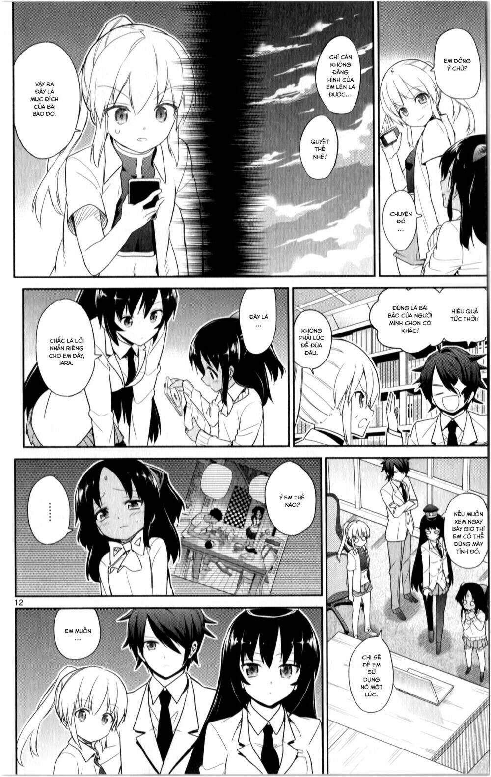 Ichiba Kurogane Wa Kasegitai Chương 16 Ảnh 13