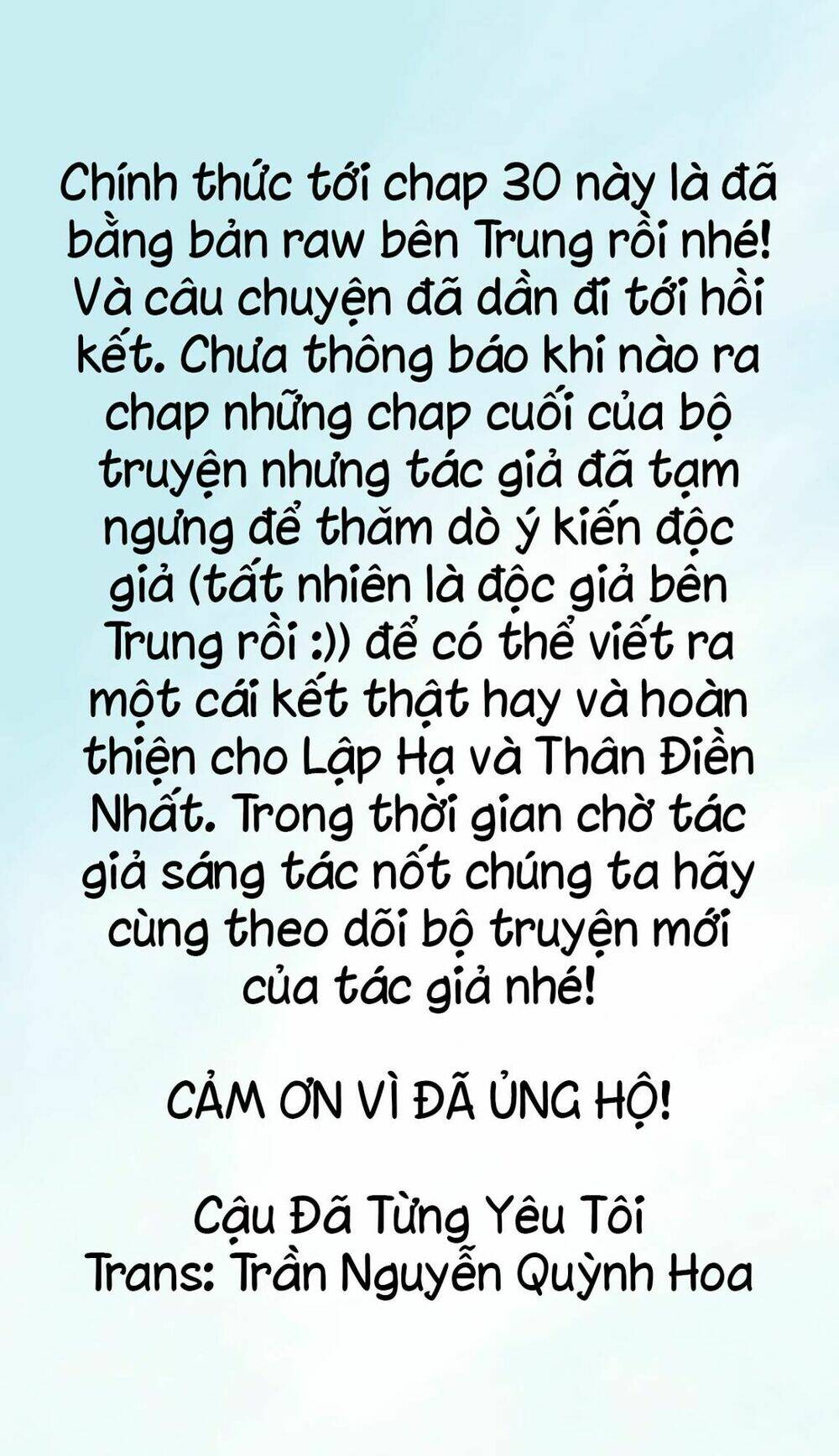 Người Yêu 0 Độ Chương 30 Ảnh 93