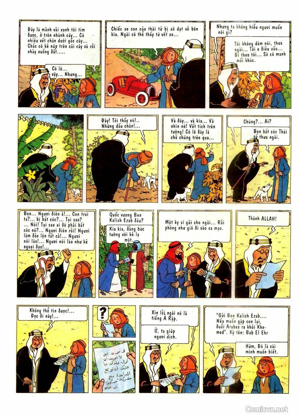 Những Cuộc Phiêu Lưu Của Tintin Chương 2 Ảnh 8