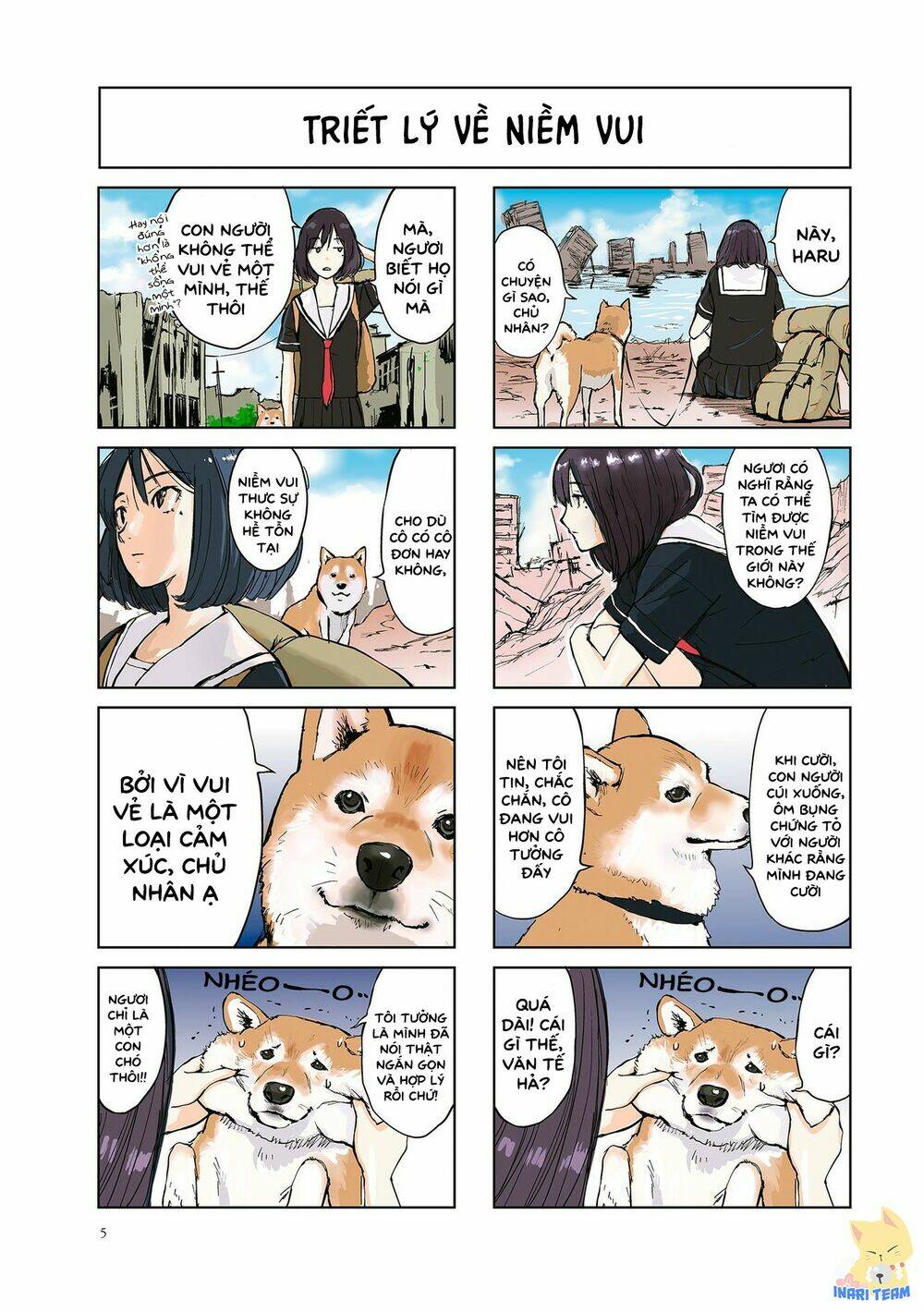 Lang Thang Miền Tận Thế Với Chú Chó Shiba Của Tôi Chương 1 Ảnh 5