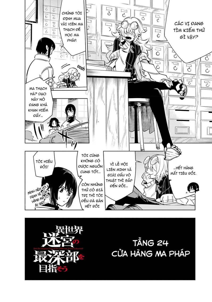 Isekai Meikyuu No Saishinbu O Mezasou Chương 24 Ảnh 4