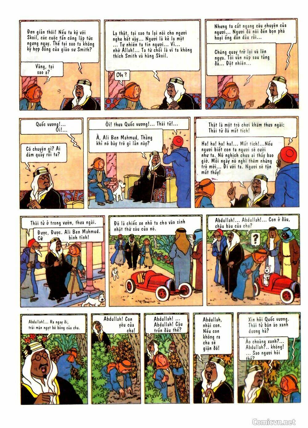 Những Cuộc Phiêu Lưu Của Tintin Chương 2 Ảnh 7