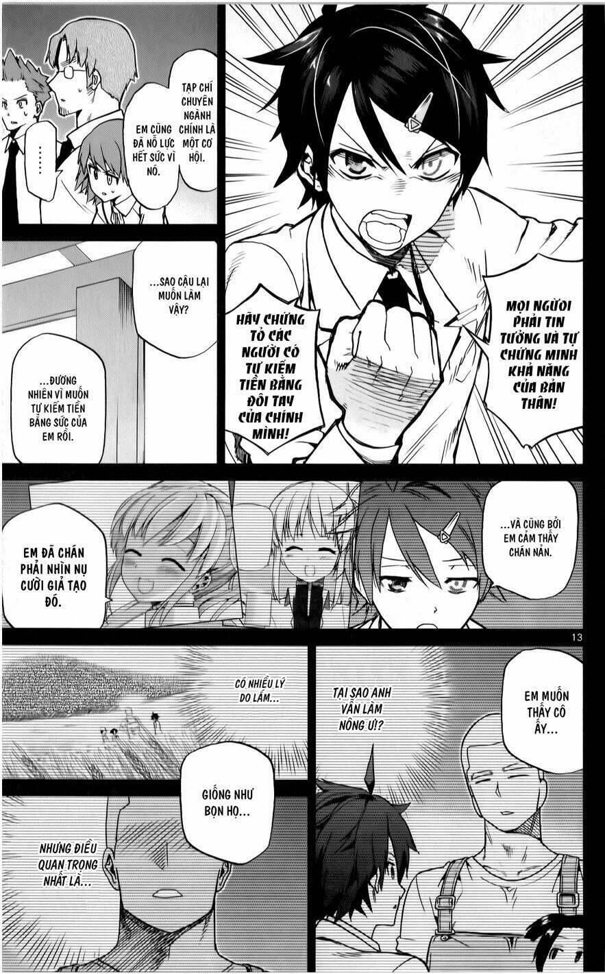Ichiba Kurogane Wa Kasegitai Chương 10 Ảnh 14