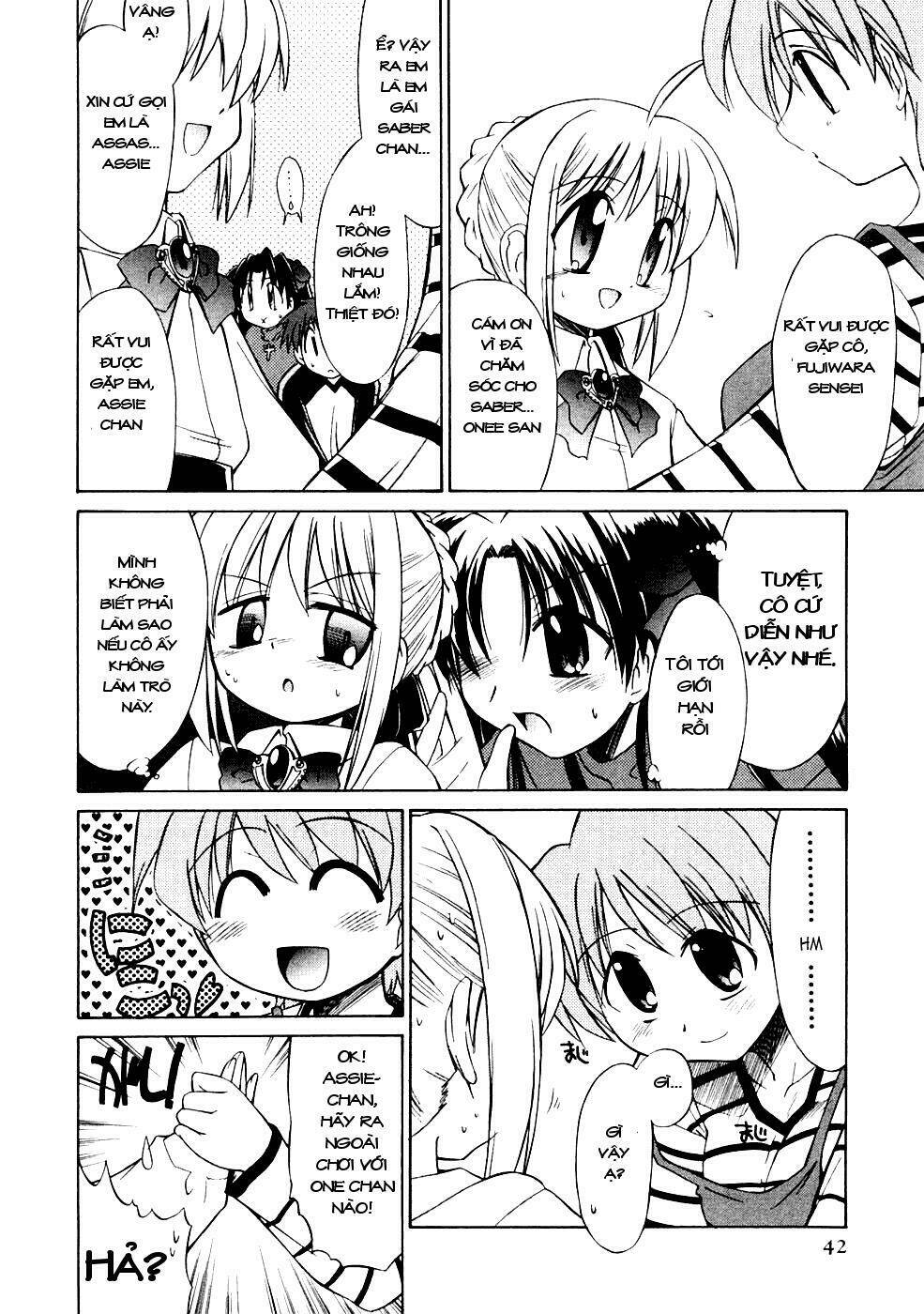 Chén Thánh: Đêm Định Mệnh - Doujinshi Lovely Days Chương 1 Ảnh 7