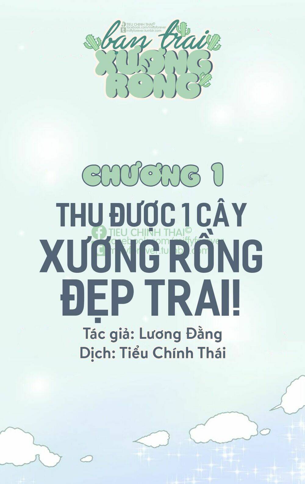 Bạn Trai Xương Rồng Chương 1 Ảnh 2