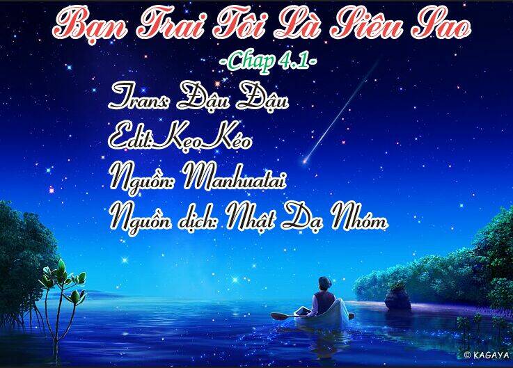 BạN Trai Tôi Là Siêu Sao Chương 4 Ảnh 2