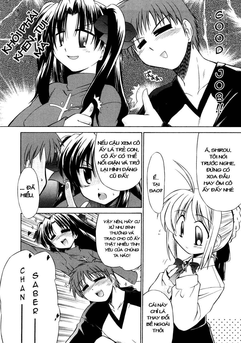 Chén Thánh: Đêm Định Mệnh - Doujinshi Lovely Days Chương 1 Ảnh 5