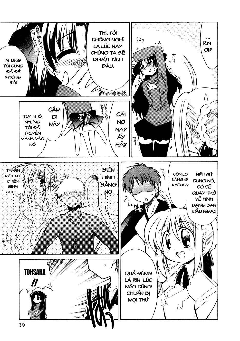 Chén Thánh: Đêm Định Mệnh - Doujinshi Lovely Days Chương 1 Ảnh 4