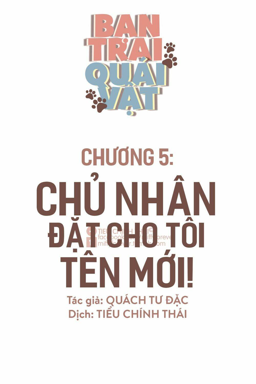 Bạn Trai Quái Vật Chương 5 Ảnh 2