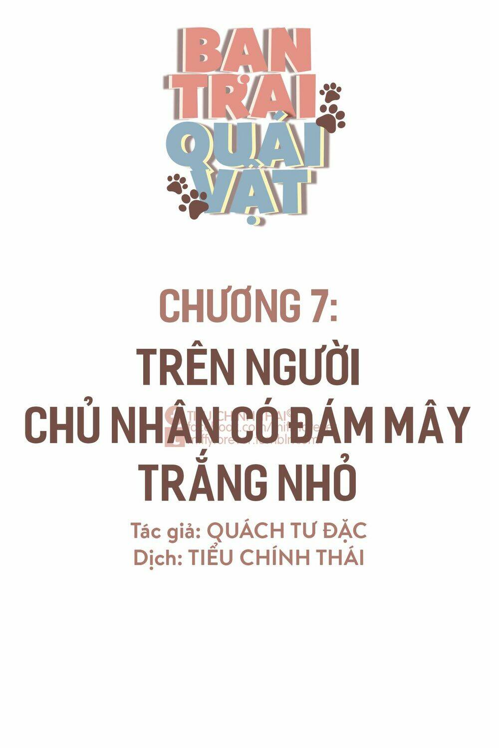 Bạn Trai Quái Vật Chương 7 Ảnh 2