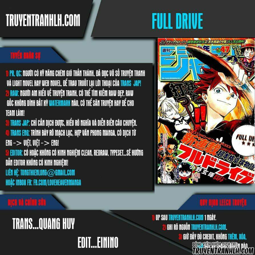Full Drive Chương 2 Ảnh 2