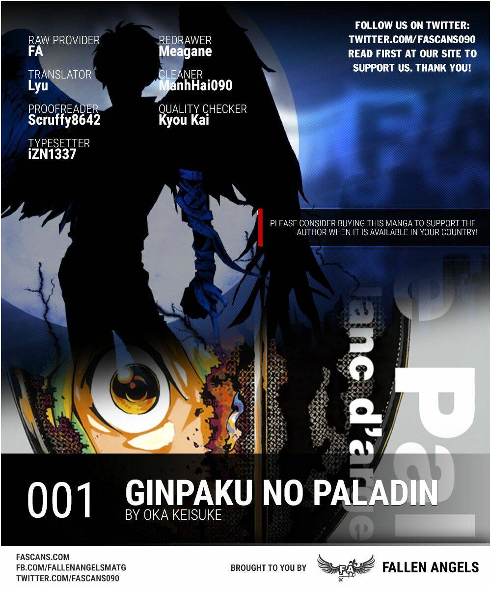 Ginpaku No Paladin - Seikishi Chương 1 Ảnh 3
