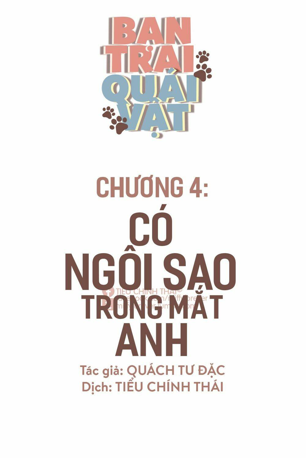 Bạn Trai Quái Vật Chương 4 Ảnh 2