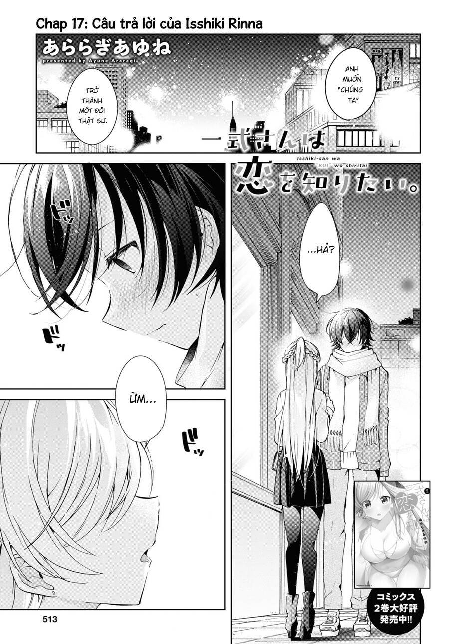 Isshiki-San Wa Koi Wo Shiritai Chương 17 Ảnh 3