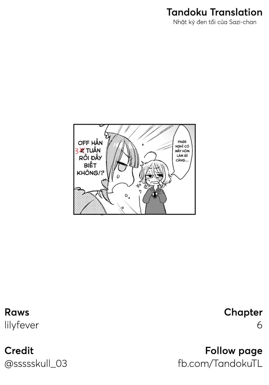 Nhật Ký Đen Tối Của Sazi-Chan Chương 6 Ảnh 10