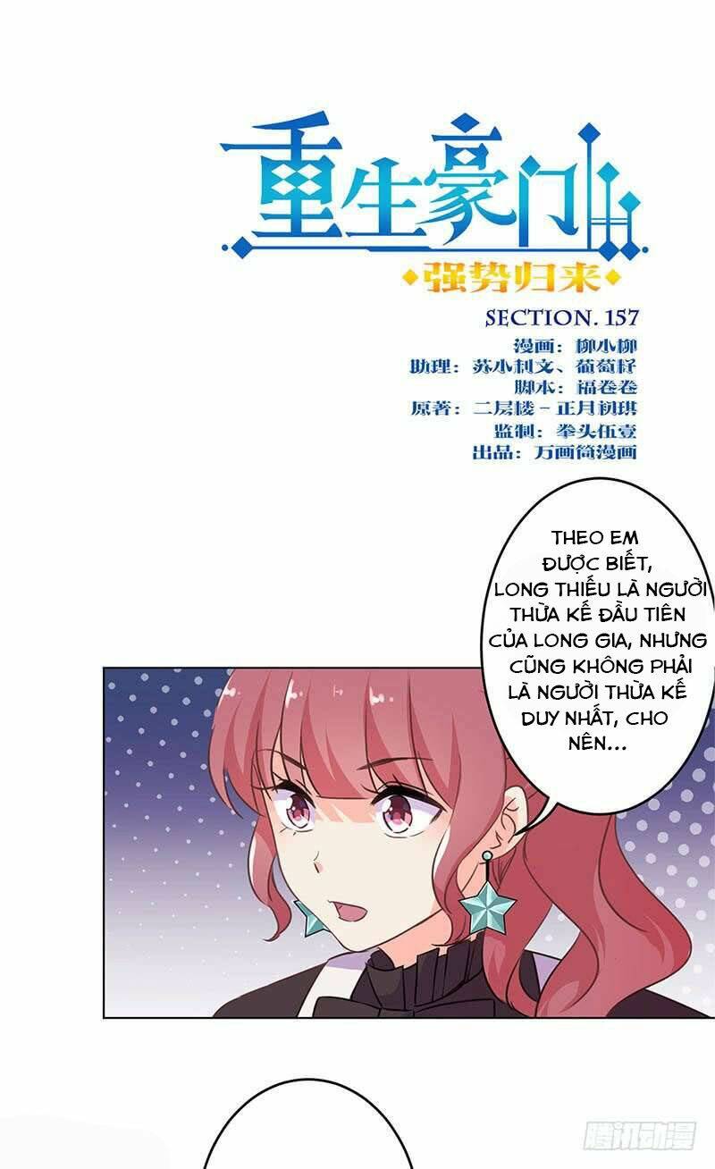 Trọng Sinh Chi Hao Môn Cường Thế Quy Lai Chương 157 Ảnh 2