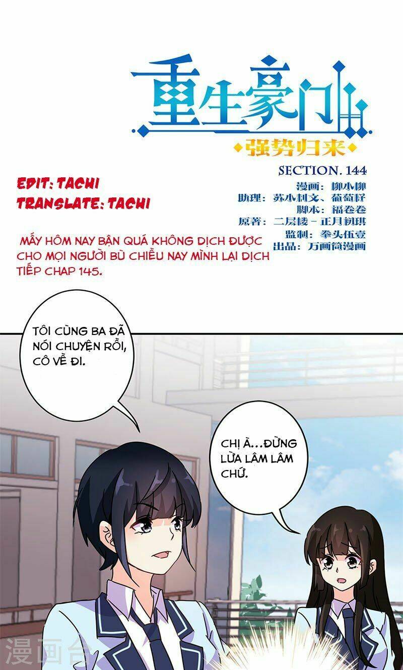 Trọng Sinh Chi Hao Môn Cường Thế Quy Lai Chương 144 Ảnh 2