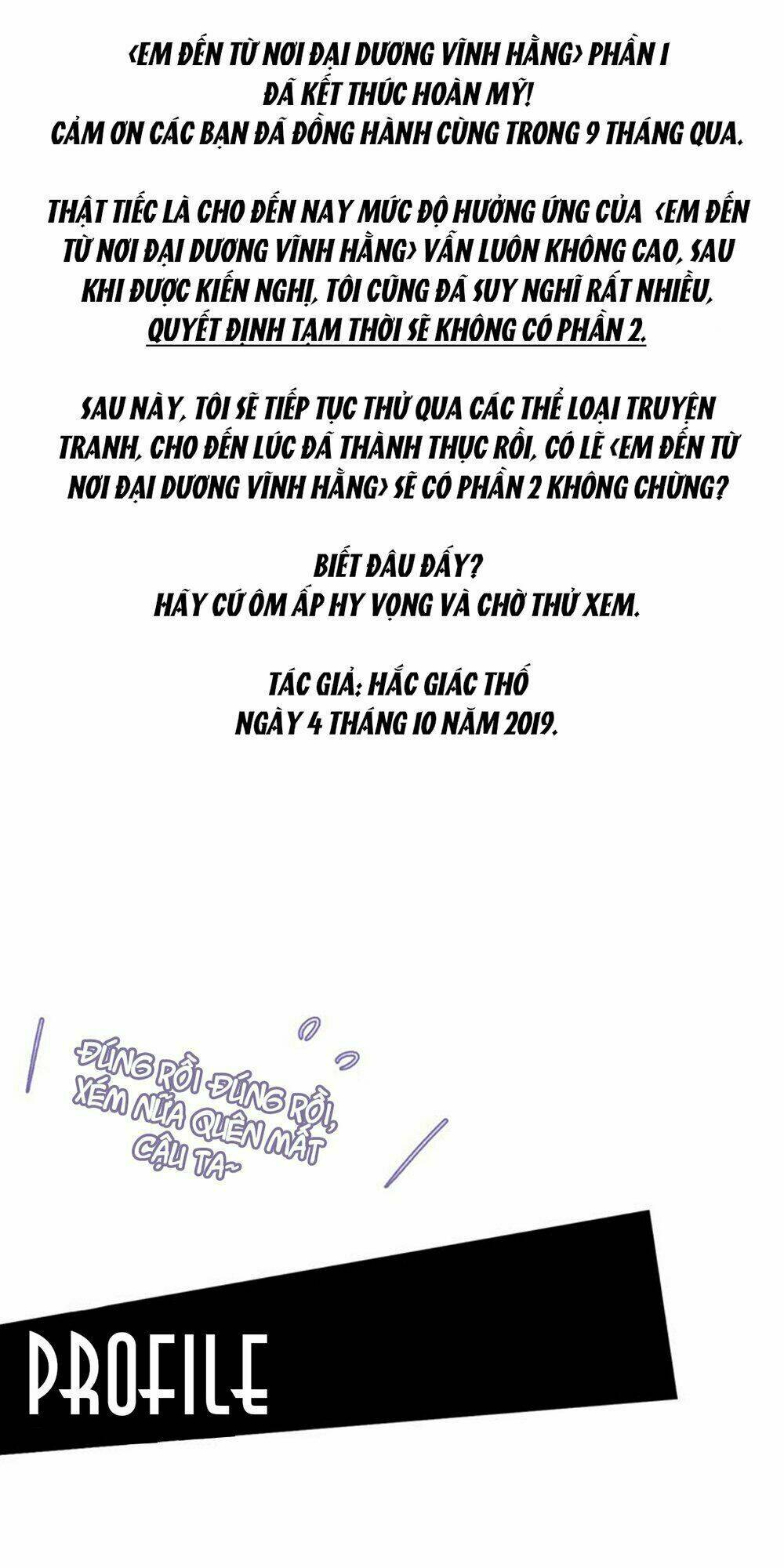 Em Đến Từ Nơi Đại Dương Vĩnh Hằng Chương 32 Ảnh 45