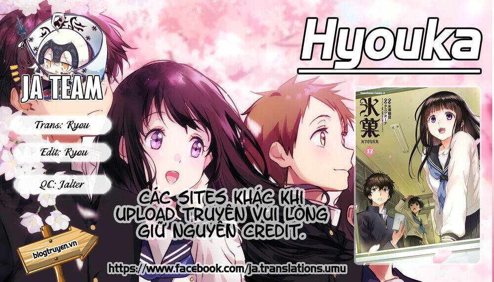 Hyouka Chương 100 Ảnh 2