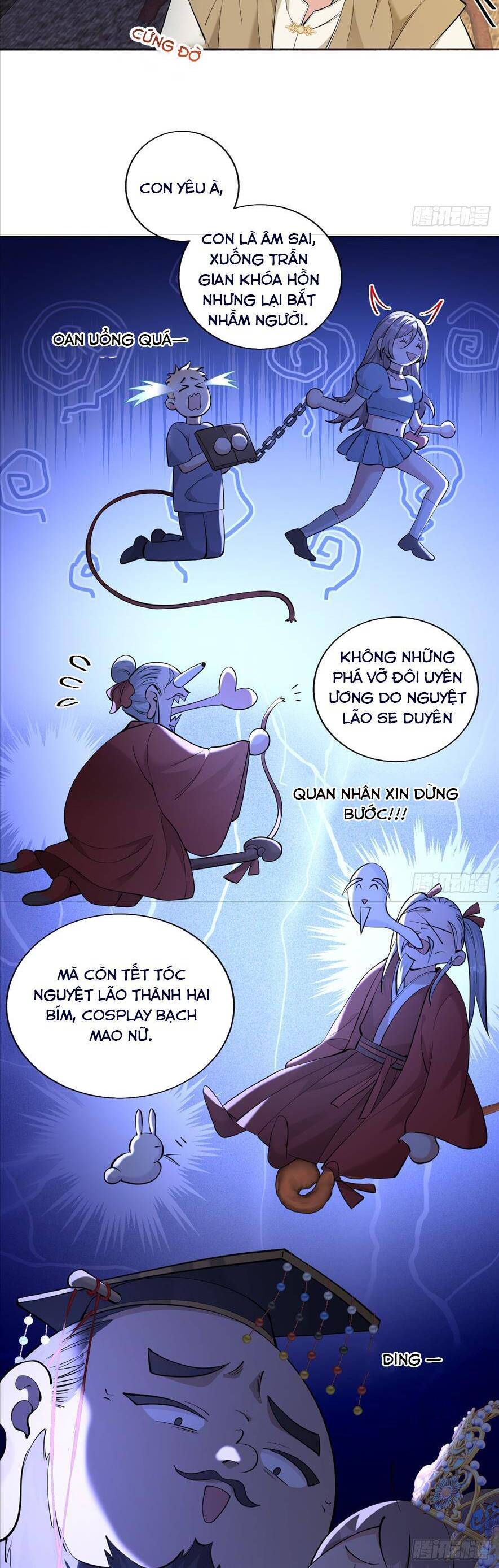 Đại Tiểu Thư Địa Phủ Là Bà Mối Chương 1 Ảnh 17
