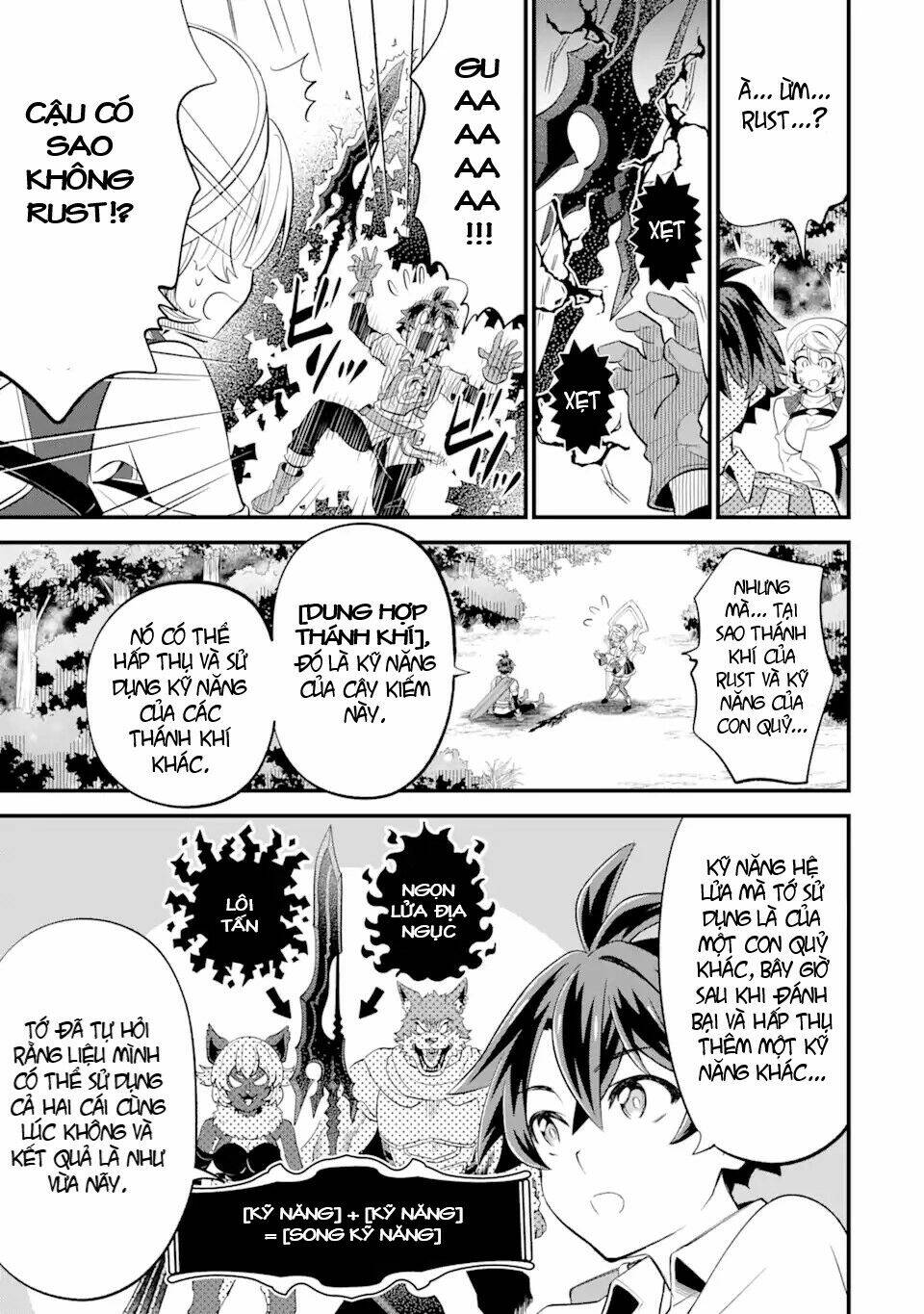 "Sabitsuita Ken" Wo Tameshi Ni Kyoukashite Mitara, Tondemonai Maken Ni Chương 8 Ảnh 31