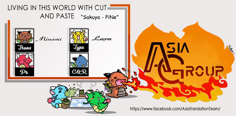 Living In This World With Cut & Paste Chương 14.5 Ảnh 2