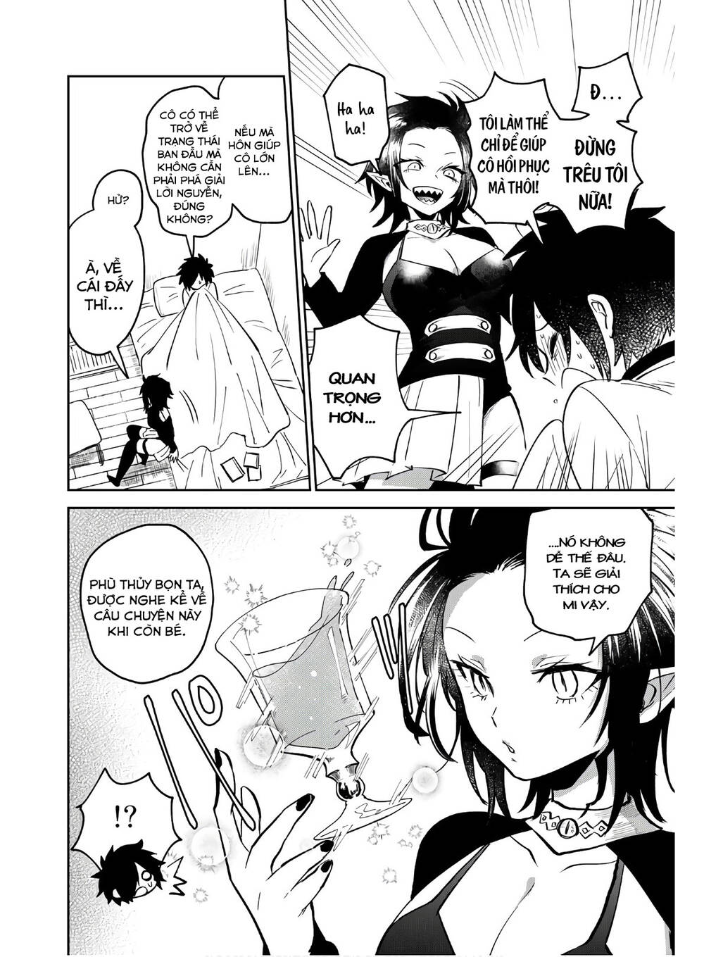 The Witch Controls Her Age And Magic With A Kiss Chương 2 Ảnh 14